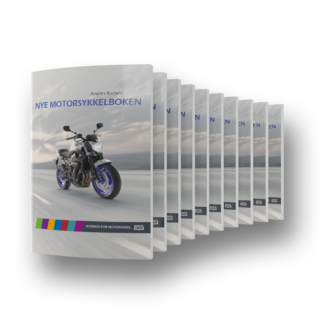 10 stk Nye Motorsykkelboken