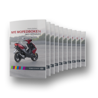 10 stk Nye Mopedboken